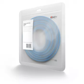 Cable de red Lindy 48172 azul 1 m Cat6 U/UTP (UTP)