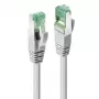 Cable de parcheo Ethernet Lindy Cat6A S/FTP 7,5 m, RJ45–RJ45, gris, contactos de níquel/oro