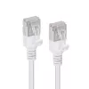 Cable de parcheo de red MicroConnect V-FTP6A0015W-slim Cat6a U/FTP (STP) 0,15 m RJ-45 blanco