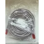Cable de red MicroConnect U/UTP CAT6 10M gris/lavanda