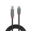 Lindy cable USB 3.2 Type-C a B 0,5 m 5 Gbit/s negro