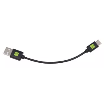 Techly ICOC MUSB20-CMAM01T cable USB USB 2.0 0,1 m USB A USB C negro