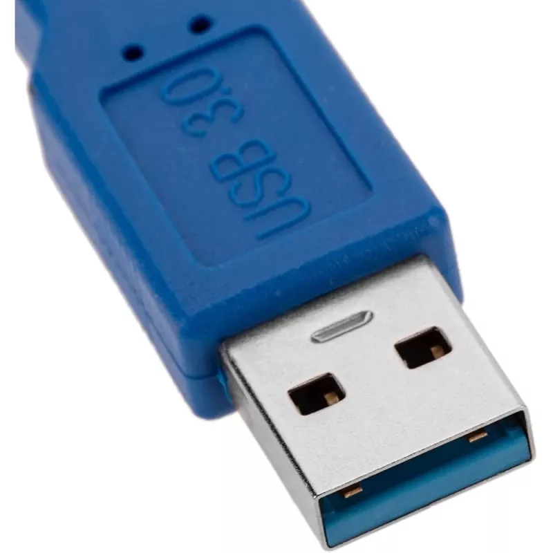 Techly cable alargador USB 3.0, conector macho A / conector hembra A, 1 m, azul ICOC U3-AA-10-EX