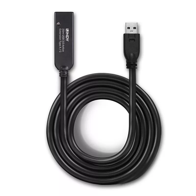 Lindy 20 m alargador activo USB 3.0 Type-A a C