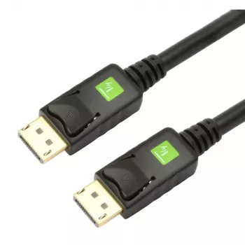 Techly audio/vídeo DisplayPort macho/macho 0,5 m negro ICOC DSP-A-005