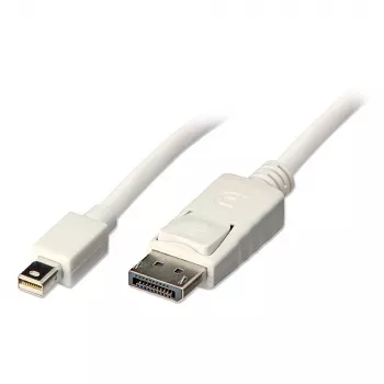 Lindy cable Mini DisplayPort a DisplayPort 2 m, blanco