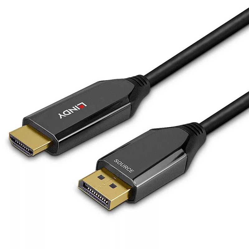 Cable activo DisplayPort 1.4 a HDMI 8K60 Lindy 1m