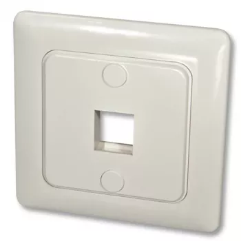 Lindy 60543 Placa de pared/tapa de interruptor blanco