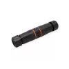 VALUE 21.99.3007 acoplador RJ-45 apantallado, Cat.6A, para exterior e industria, negro