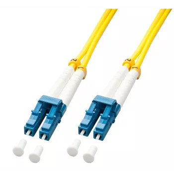 Cable de fibra óptica Lindy 15m LC-LC OS2 9/125