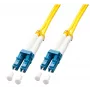 Cable de fibra óptica Lindy 20m LC-LC OS2 9/125