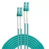 Cable de fibra óptica Lindy 200m LC-LC OM3 50/125