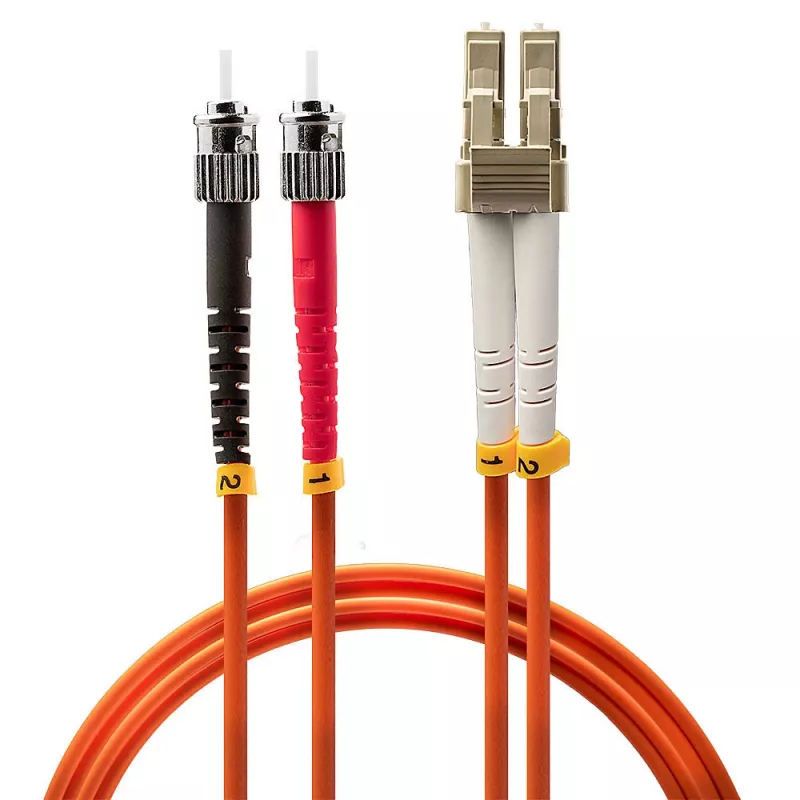 Cable de fibra óptica Lindy 2m LC-ST OM2 50/125