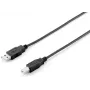 Cable USB 2.0 Type-A a Type-B Equip 128860 1,8 m negro