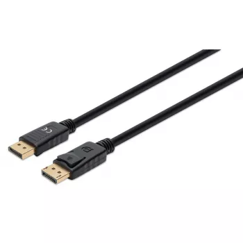 Cable DisplayPort Manhattan DP14MM1M 8K@60Hz 1 m conector macho a conector macho
