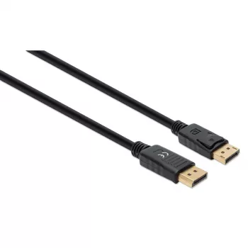 Cable DisplayPort Manhattan DP14MM1M 8K@60Hz 1 m conector macho a conector macho