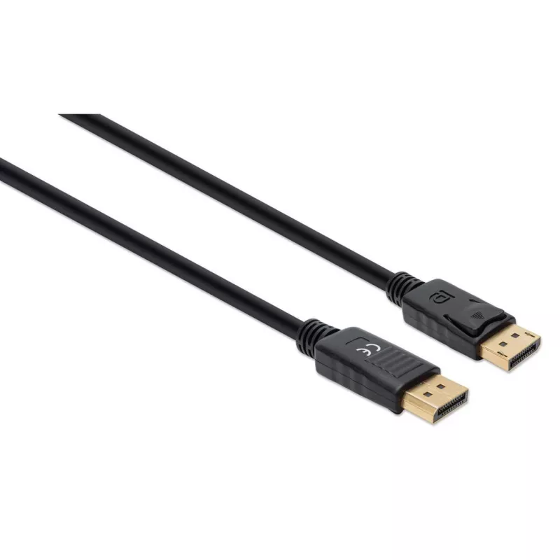 Cable DisplayPort Manhattan DP14MM1M 8K@60Hz 1 m conector macho a conector macho