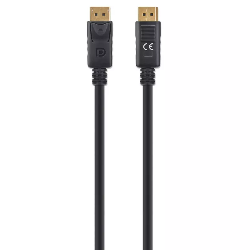 Cable DisplayPort Manhattan DP14MM1M 8K@60Hz 1 m conector macho a conector macho