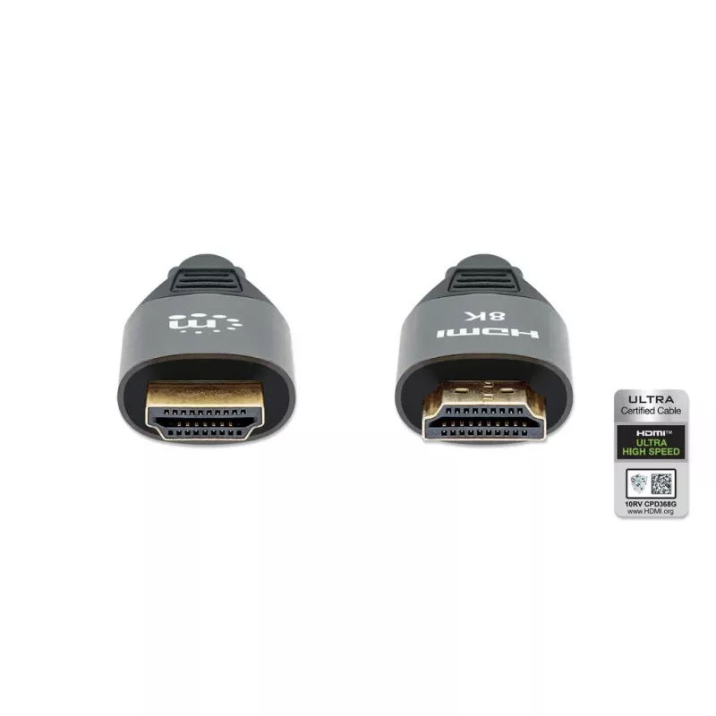 Cable HDMI Manhattan 8K 60Hz 3 m conector macho a conector macho negro