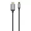 Cable USB-C a HDMI Manhattan, 4K@60Hz, 1 m, negro, conector macho a conector macho, tres años de garantía, equivalente a CDP2HD2MBNL