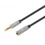 Cable de extensión de audio Manhattan 3,5 mm 3 m conector macho/conector hembra