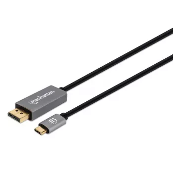 Cable USB-C a DisplayPort Manhattan CDP2DP146B 8K 2 m