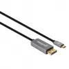 Cable USB-C a DisplayPort Manhattan CDP2DP146B 8K 2 m