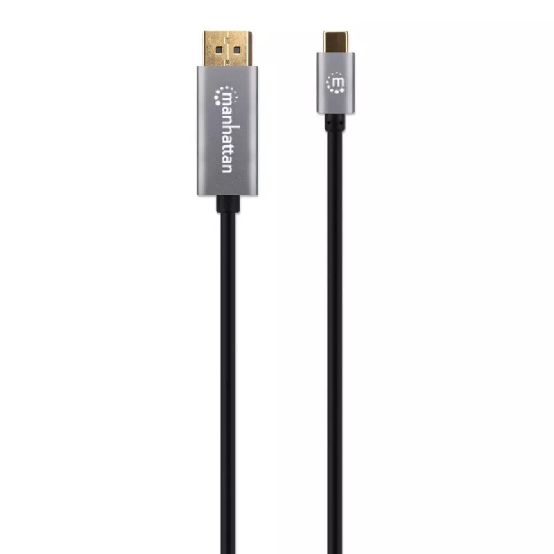 Cable USB-C a DisplayPort Manhattan CDP2DP146B 8K 2 m