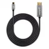 Cable USB-C a DisplayPort Manhattan CDP2DP146B 8K 2 m