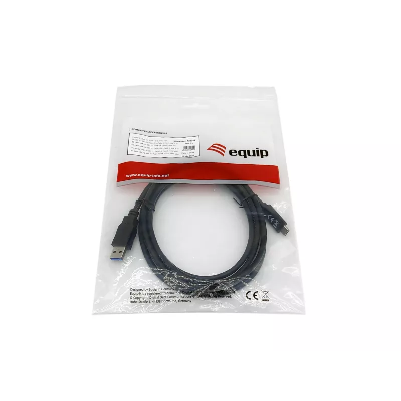 Cable USB 3.2 Gen 1 Type-A a C Equip, M/M, 2,0 m