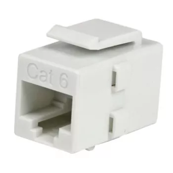 Conector hembra keystone Cat 6 RJ45 StarTech.com blanco para red - F/F