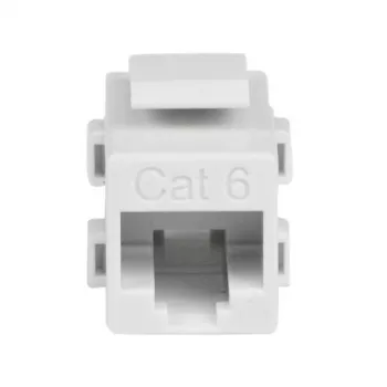 Conector hembra keystone Cat 6 RJ45 StarTech.com blanco para red - F/F
