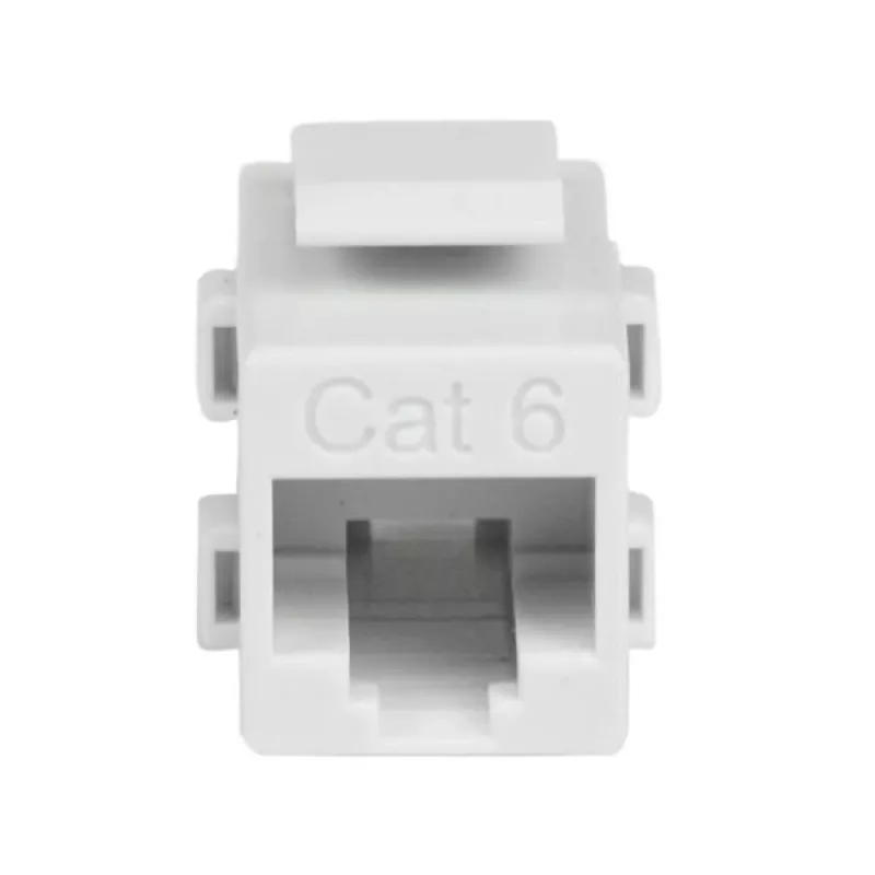 Conector hembra keystone Cat 6 RJ45 StarTech.com blanco para red - F/F