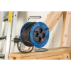Brennenstuhl Garant Kompakt alargador enrollacables para interior, 4 tomas, 15 m, azul/negro