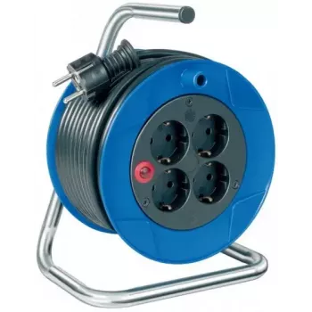 Alargador de corriente Brennenstuhl 1079180004 15 m 4 tomas de corriente exterior negro azul
