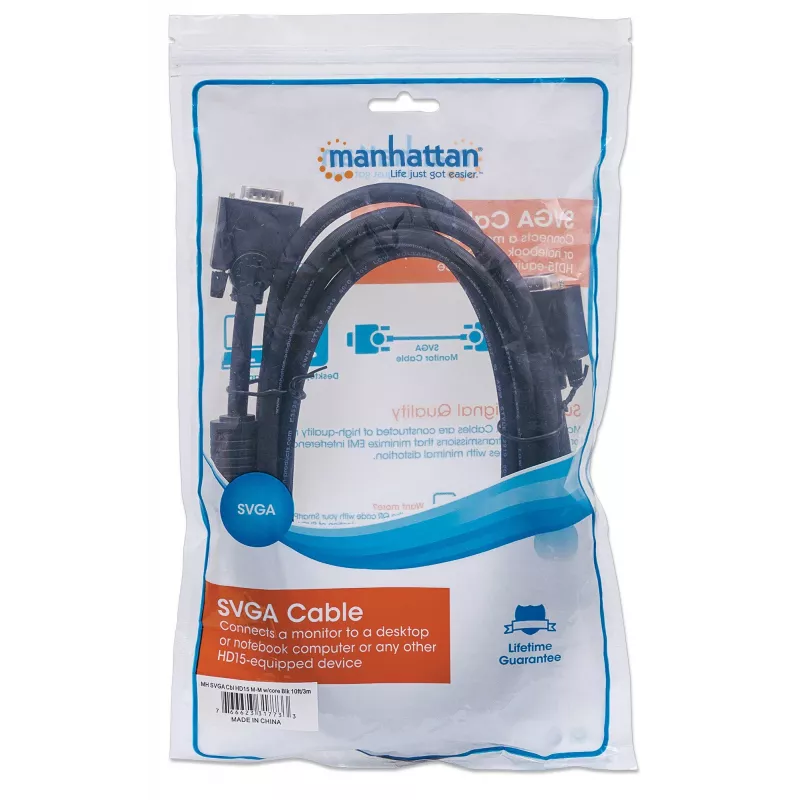 Cable de monitor VGA Manhattan 317733