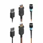 Lindy 38360 Cable de fibra óptica InfiniBand 100 m MPO Multicolor