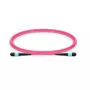 Lanview LVO230403-MTP Cable de fibra óptica InfiniBand 3 m Violeta