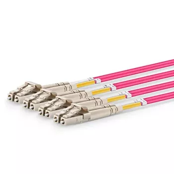 Lanview LVO230501-MTP Cable de fibra óptica InfiniBand 1 m Violeta