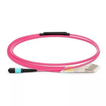 Lanview LVO230501-MTP Cable de fibra óptica InfiniBand 1 m Violeta