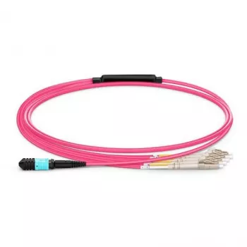 Lanview LVO230502-MTP Cable de fibra óptica InfiniBand 2 m OM4 MTP LC