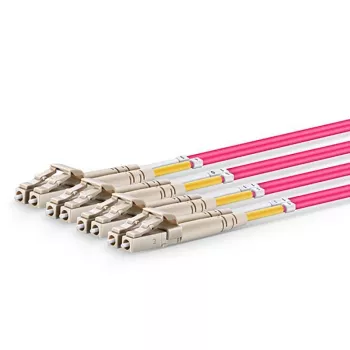 Lanview LVO230502-MTP Cable de fibra óptica InfiniBand 2 m OM4 MTP LC