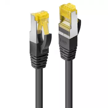 Cable de red Lindy 47691 negro 1 m Cat7 S/FTP (S-STP)