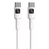 Techly ICOC-MUSB20-C60W1 Cable USB USB 2.0 1 m USB-C blanco