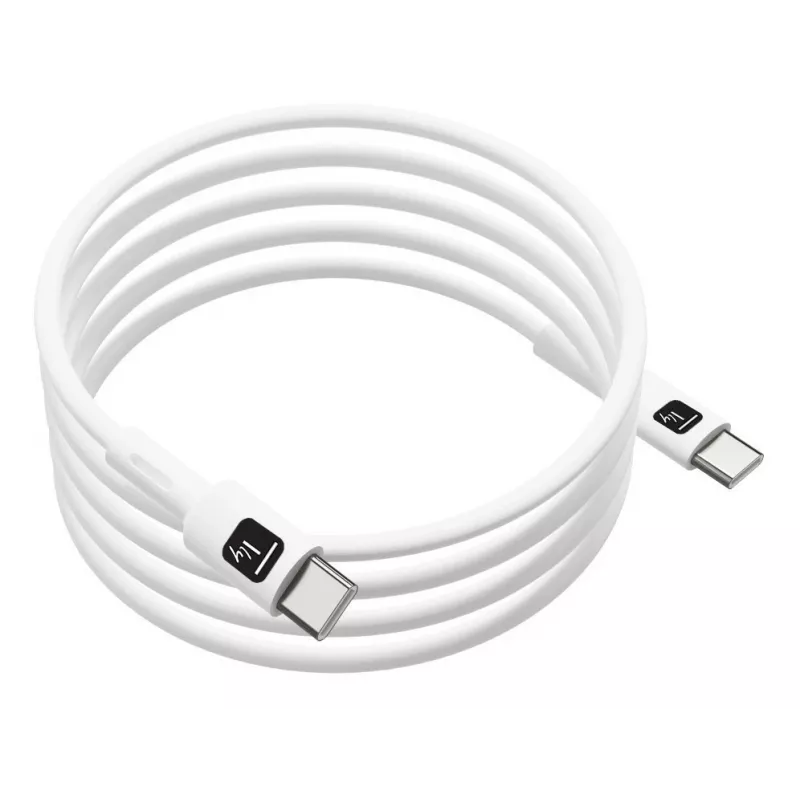 Techly ICOC-MUSB20-C60W1 Cable USB USB 2.0 1 m USB-C blanco