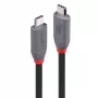 Cable USB 4 Lindy 2m 240W Type-C 40 Gbit/s, USB4 Gen 3x2, negro