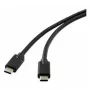 Microconnect DOCKUSB3.2CC1 Cable USB USB 3.2 Gen 2 (3.1 Gen 2) 1 m USB C negro