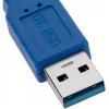 Techly Cable alargador USB 3.0 A macho / A hembra 3 m azul ICOC U3-AA-30-EX