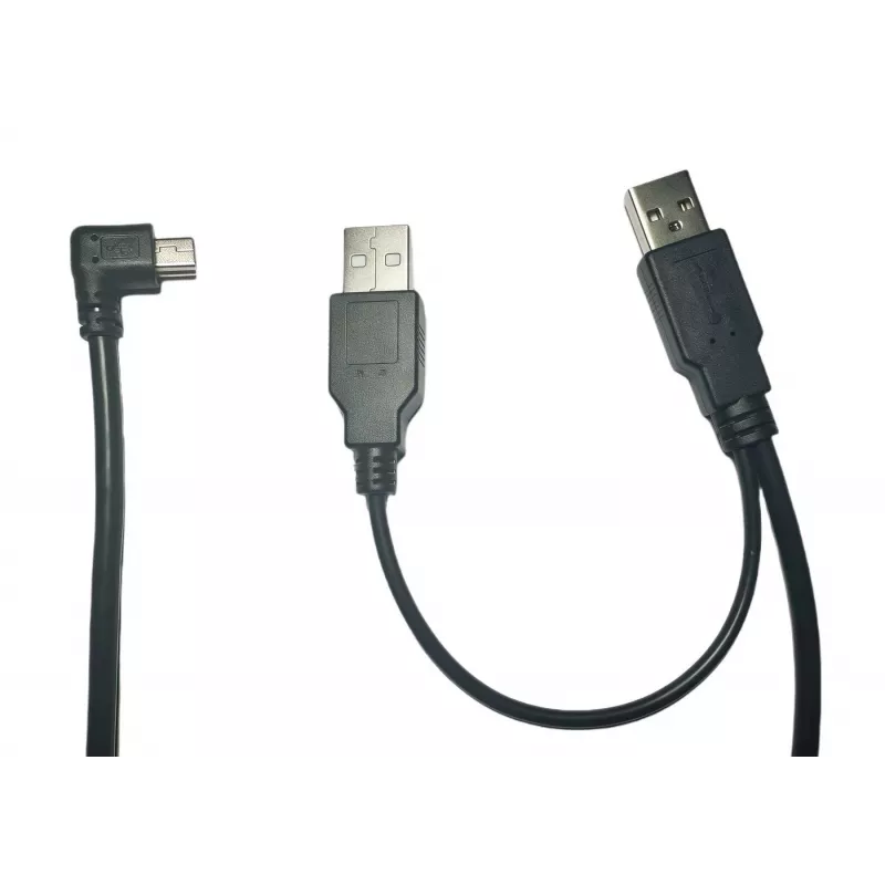 MicroConnect MC-WA1945B cable divisor, USB 2.0 A macho a USB 2.0 A macho + Mini USB macho
