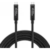 Cable USB-C MicroConnect MC-USB3.2CC05-8K-OP 5 m — compatible con vídeo 8K, USB 3.2